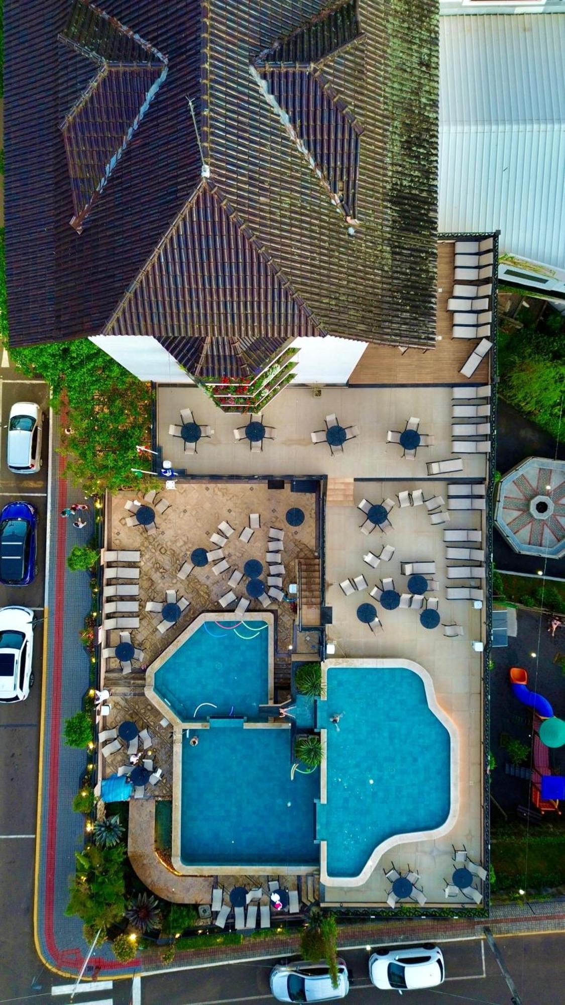 Hotel Vila Germanica Piratuba Buitenkant foto